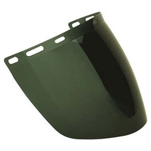 Head Protection: SAFETY VISOR -Shade 5, High Impact Protection, Light Welding Protection, Anti Fog, Anti Scratch