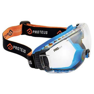 Eye Protection: SAFETY GOOGLES PROTEUS G1  -Anti Fog | Vented | Pano Vision  | Over Spec Option