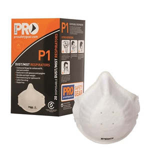 P1 DUST MASKS (BOX OF 20) ProtectsAgaist Dust Particles