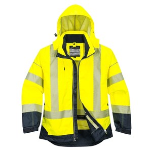 Jackets 1: HI VIS WATERPROOF, MESH LINED JACKET - Breathable, Stain Resistant