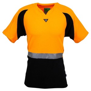T Shirts And Singlets: VD Hi Vis Fleece Tee
