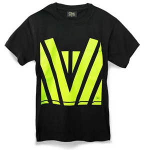 T Shirts And Singlets: TRUCKER TEE'S WITH HI-VIS PRINT - Front and Back | Cotton