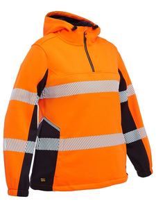 Sweatshirts And Hoodies: Women's Flx & Move™ Hi Vis Taped Liquid Repellent Fleece Hoodie