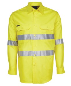 Work Shirts: STAG HI-VIS WORK SHIRT - Day/Night | Long Sleeve
