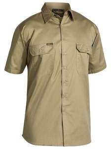 Work Shirts 1: DRILL WORK SHIRT - Light Weight | Short Sleeve