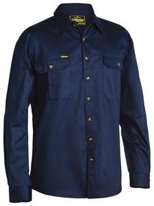 Work Shirts 1: COTTON DRILL SHIRT - Long Sleeve | Look Good | Hard Wearing