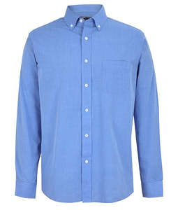 Work Shirts 1: CHAMBRAY LONG SLEEVE MANAGERS SHIRT