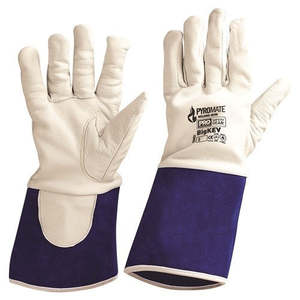 Welding Gear: PYROMATE BIG KEV WELDING SAFETY GLOVES, Cut Resistant and Heat Resistant Kevlar Lining