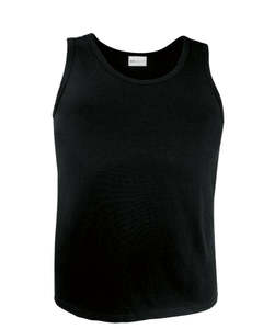 MENS COTTON WORK SINGLET BOCINI - 100% Cotton, Midweight, Breathable
