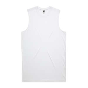 STAPLE TANK SINGLET - As Colour, Mid weight, 100% Cotton