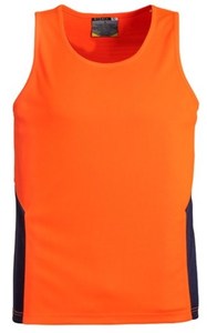 Singlets: HI VIS SQUAD SINGLET - Strong and Durable