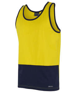 HI VIS COTTON SINGLET