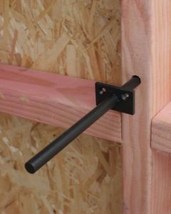 Shelf Bracket: X-tend Floating Shelf Bracket Set - Single Prong Style (Two Sizes)