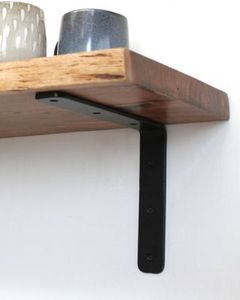 Shelf Bracket: Iron Soul Simple Shelf Bracket - Black (Three Sizes)