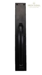 Iron Soul: Iron Soul Bordeaux Handle on Plate 465mm