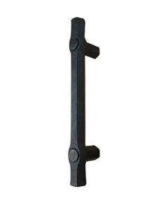 Soulful Character hardware to add more heart to your home: Iron Soul Forged Pull Door Handle Rail Nail (3 Sizes)