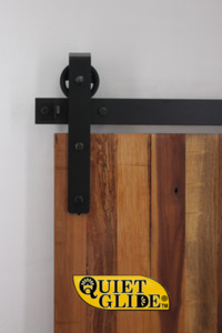 Quiet Glide Hook Strap Barn Door Hardware Kit