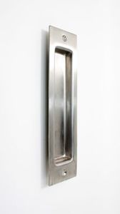 Stainless Steel: Rectangle Recess Pull Handle - Stainless Steel (Two Sizes)
