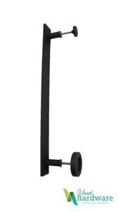 Soulful Character hardware to add more heart to your home: Bar Handle with Thumb pull