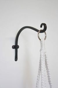 Iron Soul: Wall Mounted Planter Hook (Two Sizes)