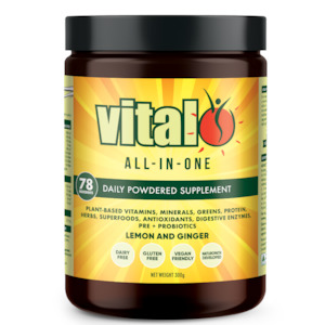 All: Vital All-In-One Daily Health Supplement - Lemon and Ginger | BFT Member Exclusive Offer