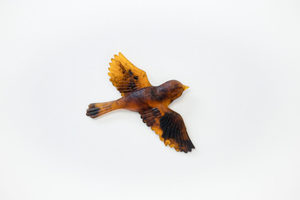 Products: Soaring Bird - Amber Glass-Effect - Vitality Art Studio