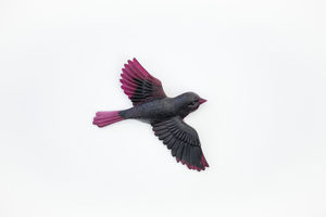 Products: Soaring Bird - Beetroot Glass-Effect - Vitality Art Studio