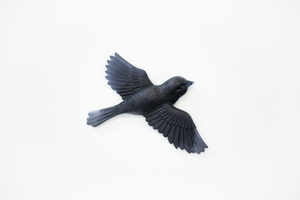 Products: Soaring Bird - Obsidian Glass-Effect - Vitality Art Studio