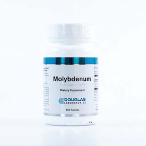 Liver And Detox Support: Douglas Laboratories Molybdenum 100 tablets
