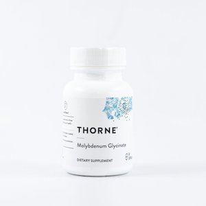 Liver And Detox Support: Thorne Molybdenum Glycinate 60 Caps **DISCONTINUED**