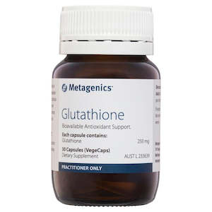 Liver And Detox Support: Metagenics Glutathione 30 Caps