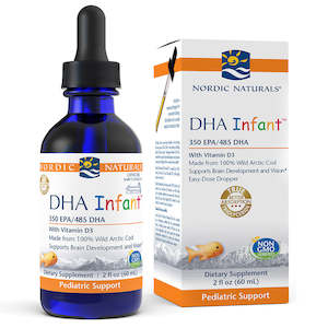 Brain Health: Nordic Naturals DHA Infant Unflavoured 60ml