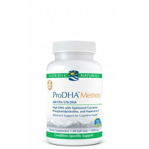 Brain Health: Nordic Naturals Pro DHA Memory Lemon 60 Softgels