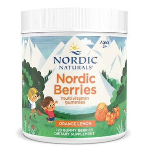 Nutrient Boost: Nordic Naturals Nordic Berries 120 Gummies - Citrus