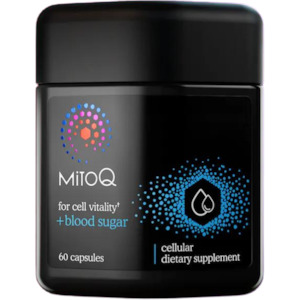 Womens Hormone Support: MitoQ Blood Sugar 5mg 60 caps