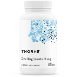 Eyes Health: Thorne Zinc Bisglycinate 15mg 60 Capsules