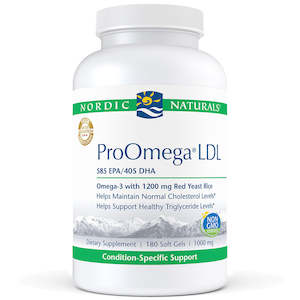 Essential Fatty Acids: Nordic Naturals ProOmega LDL 180 Softgels