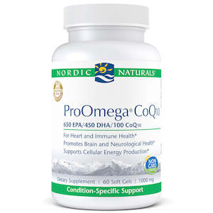 Nordic Naturals ProOmega COQ10 60 Softgels