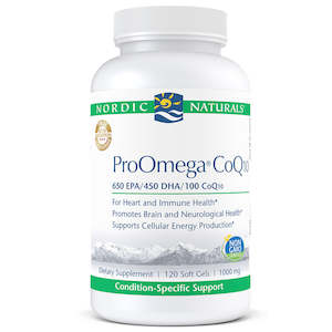 Nordic Naturals ProOMEGA COQ10 120 Softgels