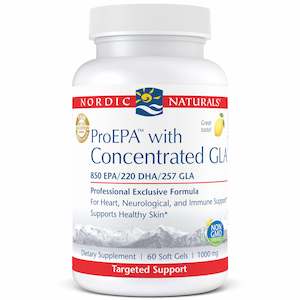 Nordic Naturals ProEPA With Concentrated GLA Lemon 60 Softgels
