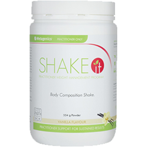 Protein Powders: Metagenics Shake It Vanilla flavour 554 g oral powder
