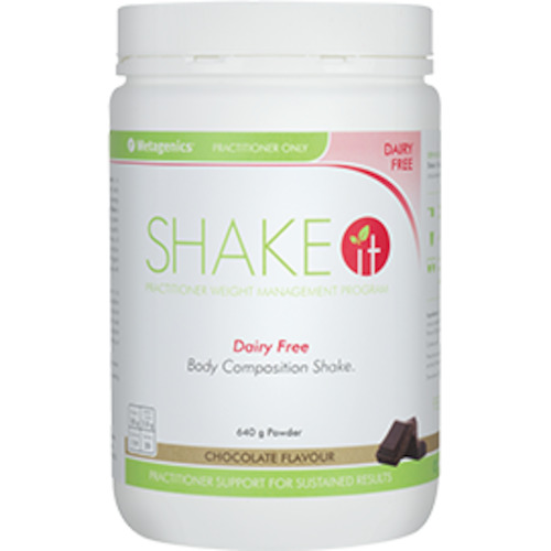 Protein Powders: Metagenics Shake It Dairy Free Chocolate flavour 640 g oral powder