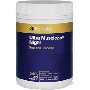 Bioceuticals: Bioceuticals Ultra Muscleze Night 240g