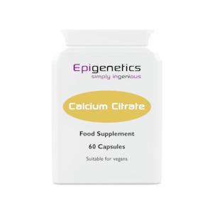 Epigenetics: Epigenetics Calcium Citrate 60 Caps