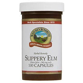 Naturo Pharm: Natures Sunshine Slippery Elm 100 Capsules