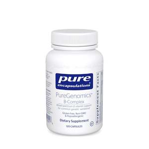 Pure Encapsulations Puregenomics B-Complex 120 Caps ** Discontinued**
