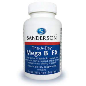 Sanderson: Sanderson Mega B FX 60 Tabs