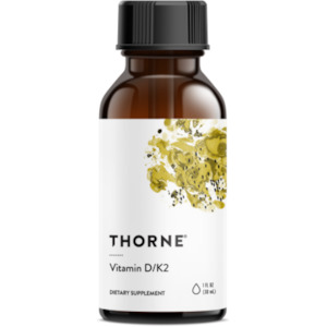 Thorne: Thorne Vitamin D/K2 Liquid 30ml