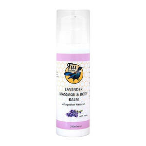 Tui Balms Lavender Massage & Body Balm Pump Bottle 250ml