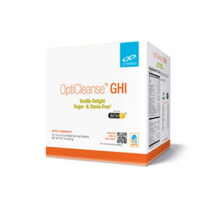 Xymogen: Xymogen OptiCleanse GHI Sugar and Stevia Free Vanilla Delight 10 Sachets